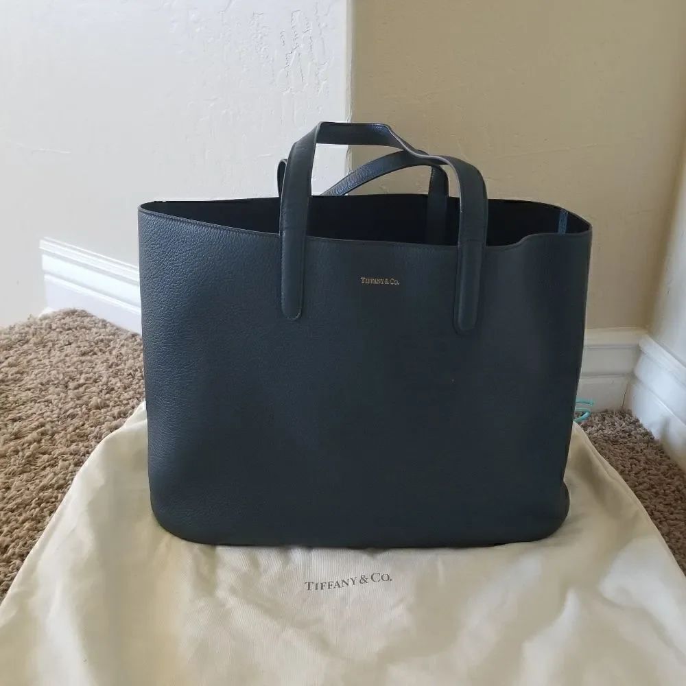 Tiffany & Co. Large Leather Tote